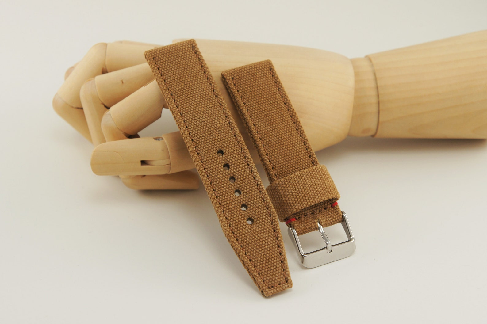 Canvas Watch Strap Durable Thick Watch Band Custom Fabric Etsy