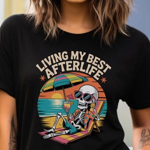 Summerween Vibes Halloween T-Shirt, Summer Halloween Shirt, Hot Ghoul Summer Tshirt, Summer Vibes Tee, Summer Outfits, Halloween Beach Shirt