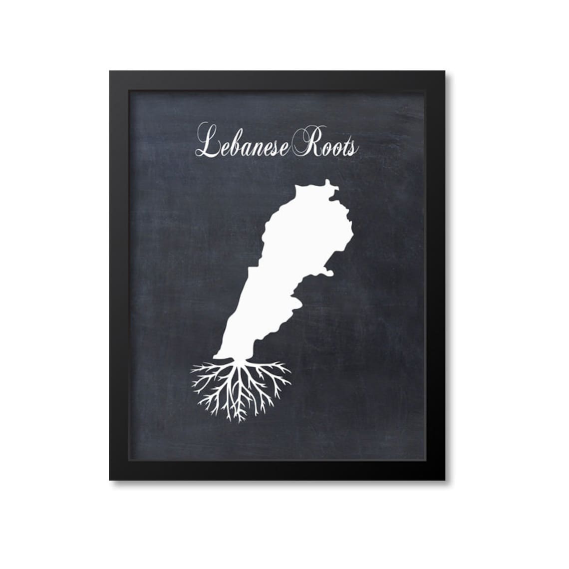 Lebaneseroots Print, Lebanon Art, Lebanon Gift, Lebanon Roots Print