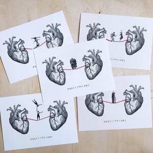 EQUILIBRISMI fra CUORE e CUORE 21x15