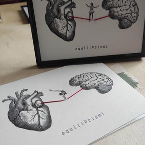 EQUILIBRISMI fra CUORE e CERVELLO 13x18cm