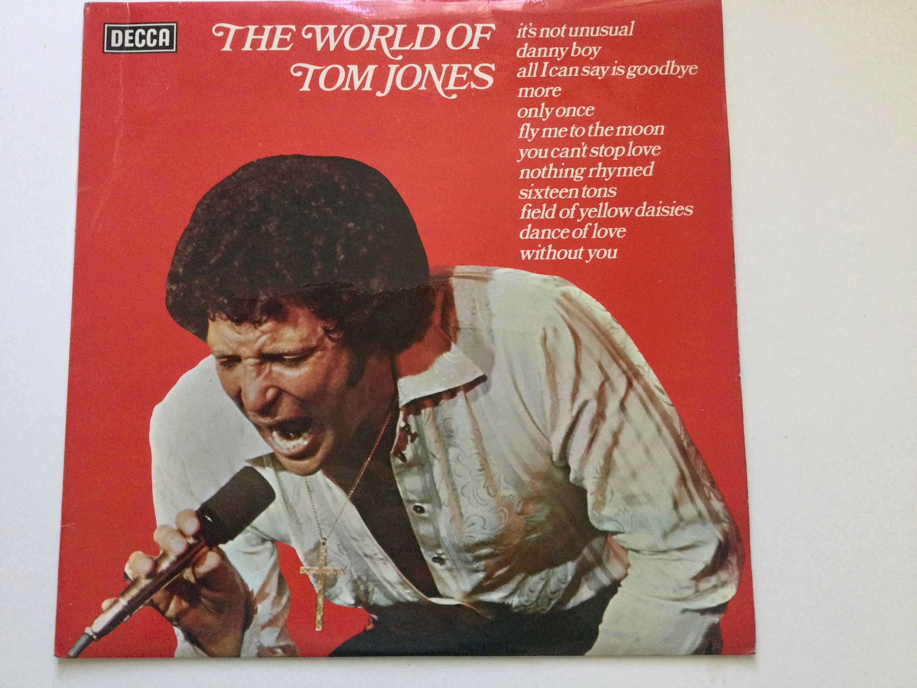 The World of Tom Jones. Vintage Vinyl LP. Etsy Australia