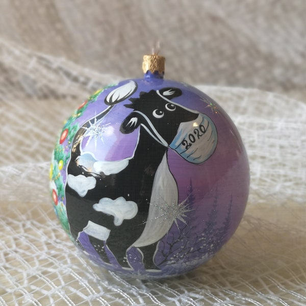 Boar Christmas Ball Etsy