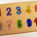 Michael Weideneder reviewed Wooden number puzzle Christmas gift for children Baby gift Montessori puzzle Educational Wooden baby gift Toddler toy Eco friendly Baby toys