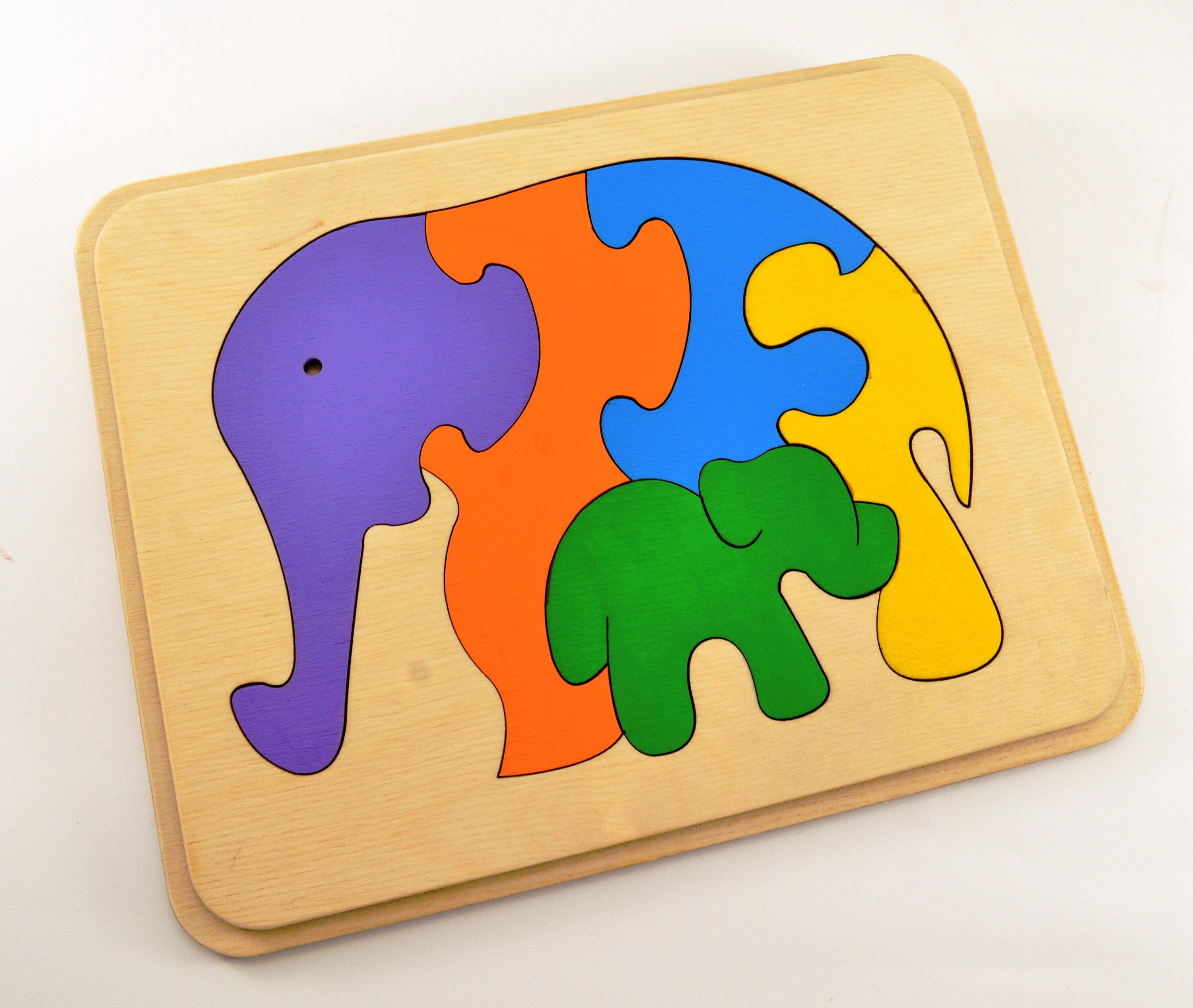 Wooden Toys Wooden Puzzle Chrisrmas Baby Gifts Wooden Animal Etsy