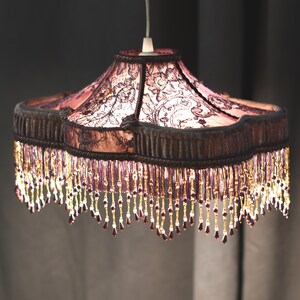 abat-jour victorien BOUDOIR Suspension E27