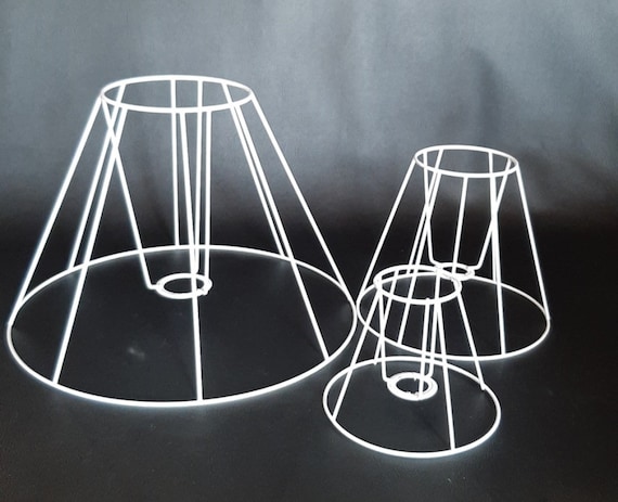 cone lampshade frame