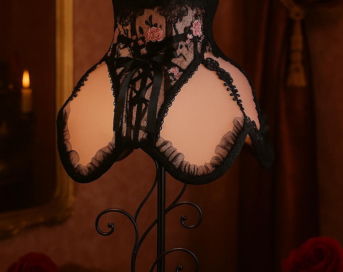 Featured listing image: Lampshade corset LENCERIA