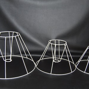 Lampenschirmgestell in amerikanischer Form Bild 1