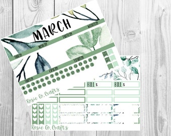 Erin Condren Monthly Kit for Planner Stickers - Etsy