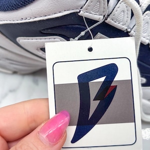 Zapatillas deportivas vintage FILA estilo Disruptor, azul marino y blanco, talla US 8.5, estilo Y2K, ropa urbana deportiva. imagen 7