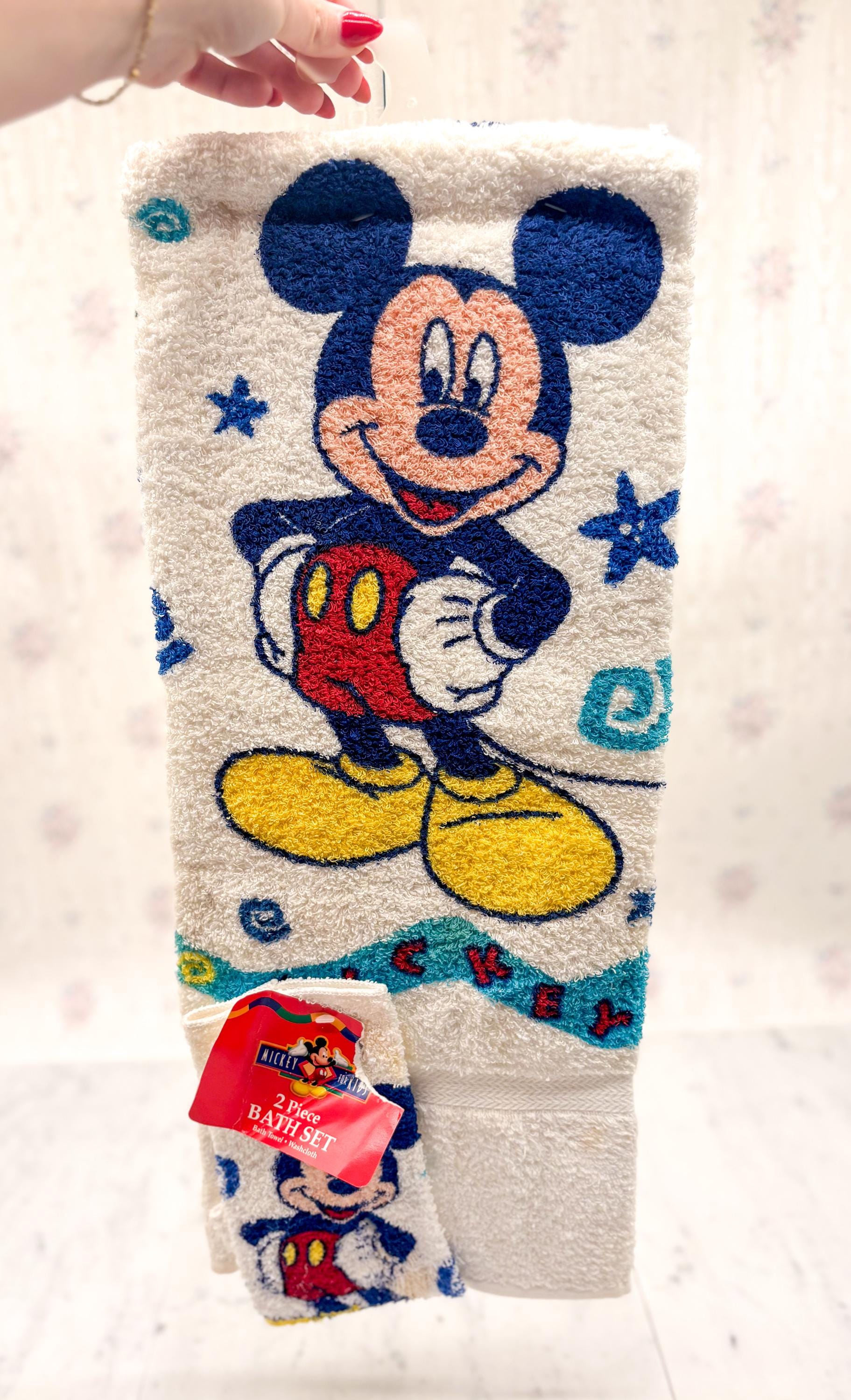 Vintage Mickey Towel - Etsy Canada