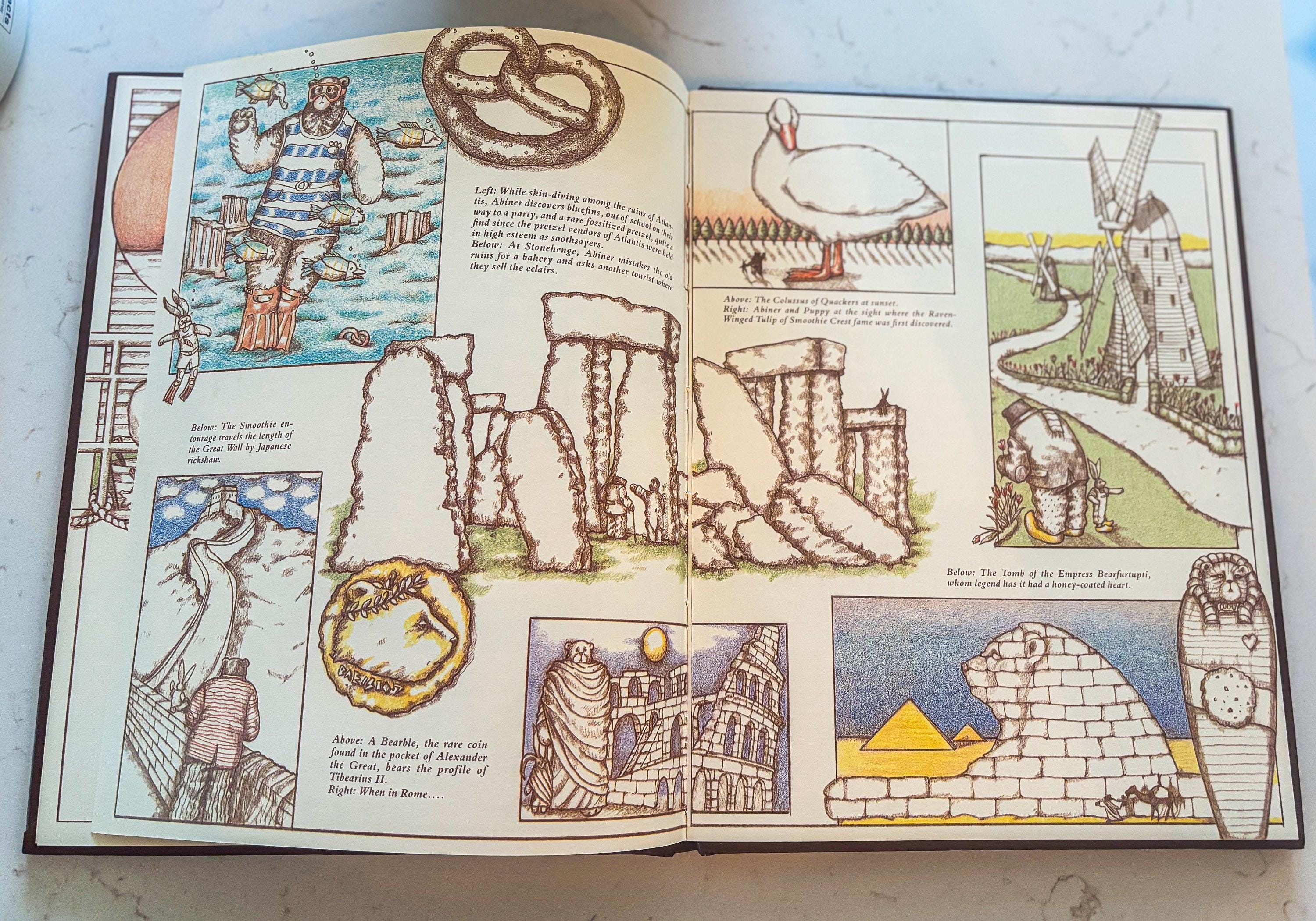 ヴィンテージイラスト入り児童書：最後の優雅なクマ（1983年ハードカバー）