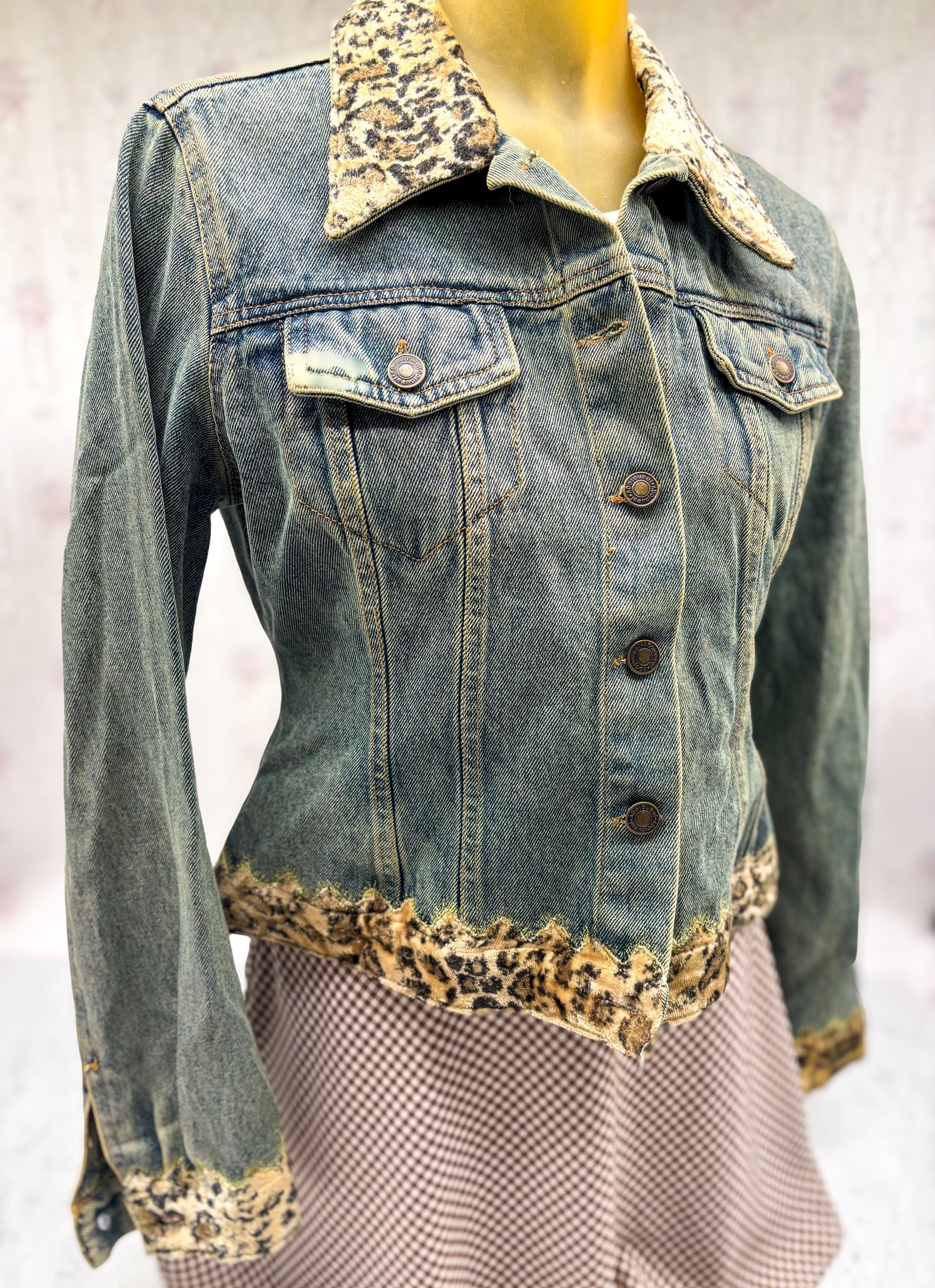 Y2k Leopard Jacket - Etsy