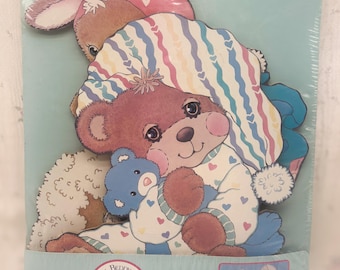Teddy Beddy Bear & Friends Nursery Room Decor 3 Wall Plaques NEW