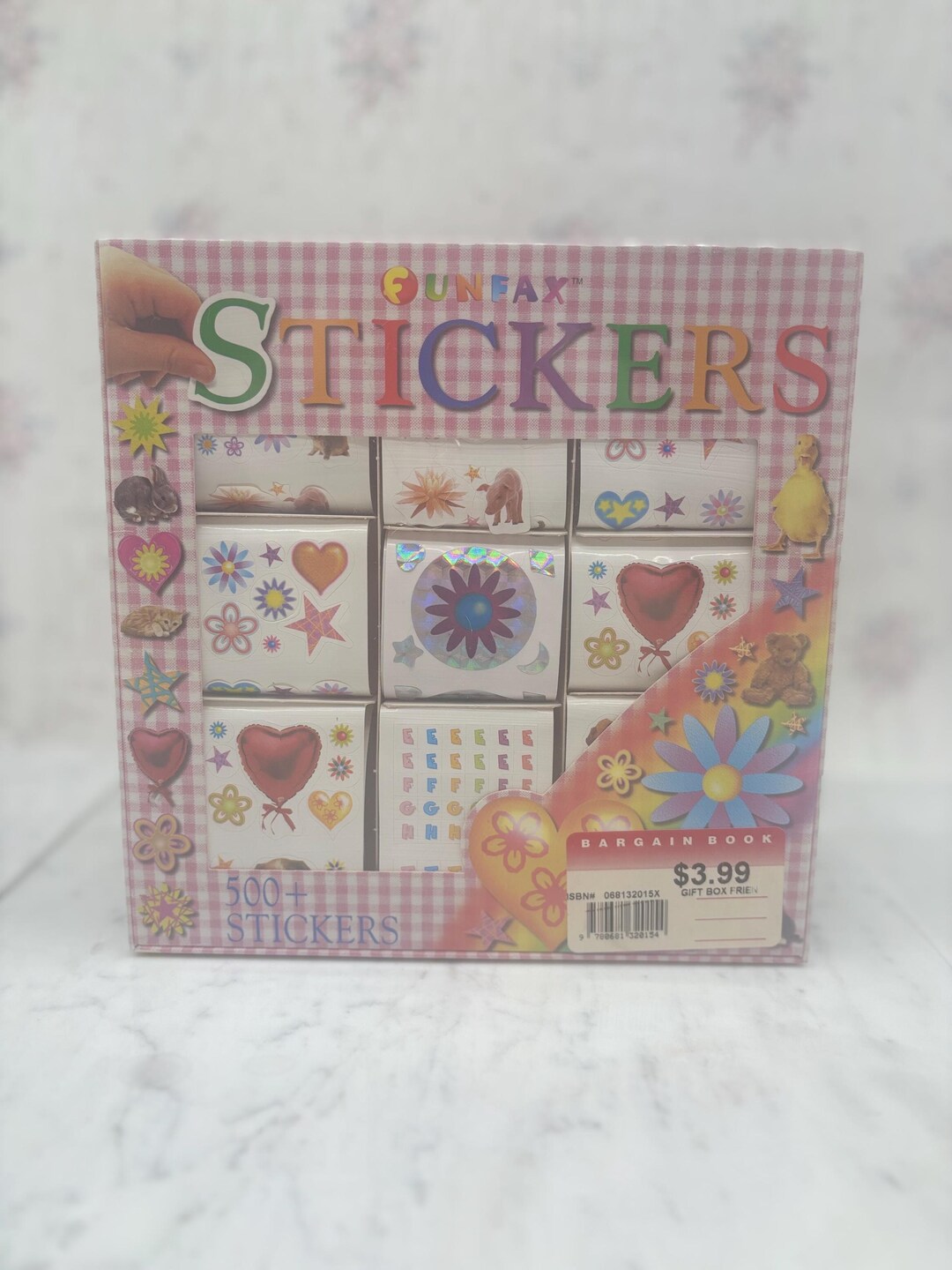 Vintage 2001 Funfax Sticker Gift Box: 500+ Retro Stickers, Sealed ...