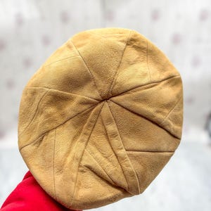 Vintage Suede Beret - Etsy