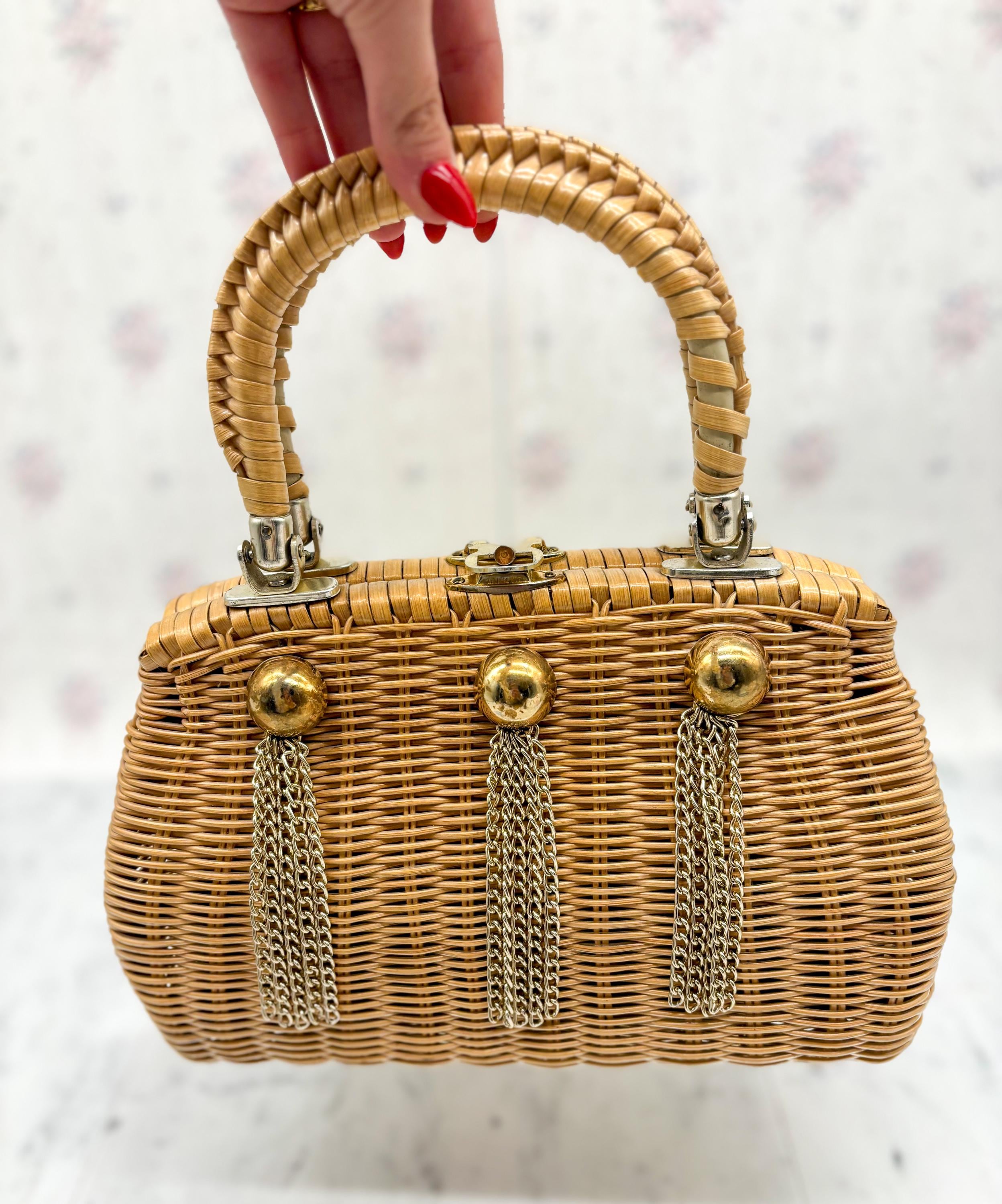 Hong Kong Wicker Bag