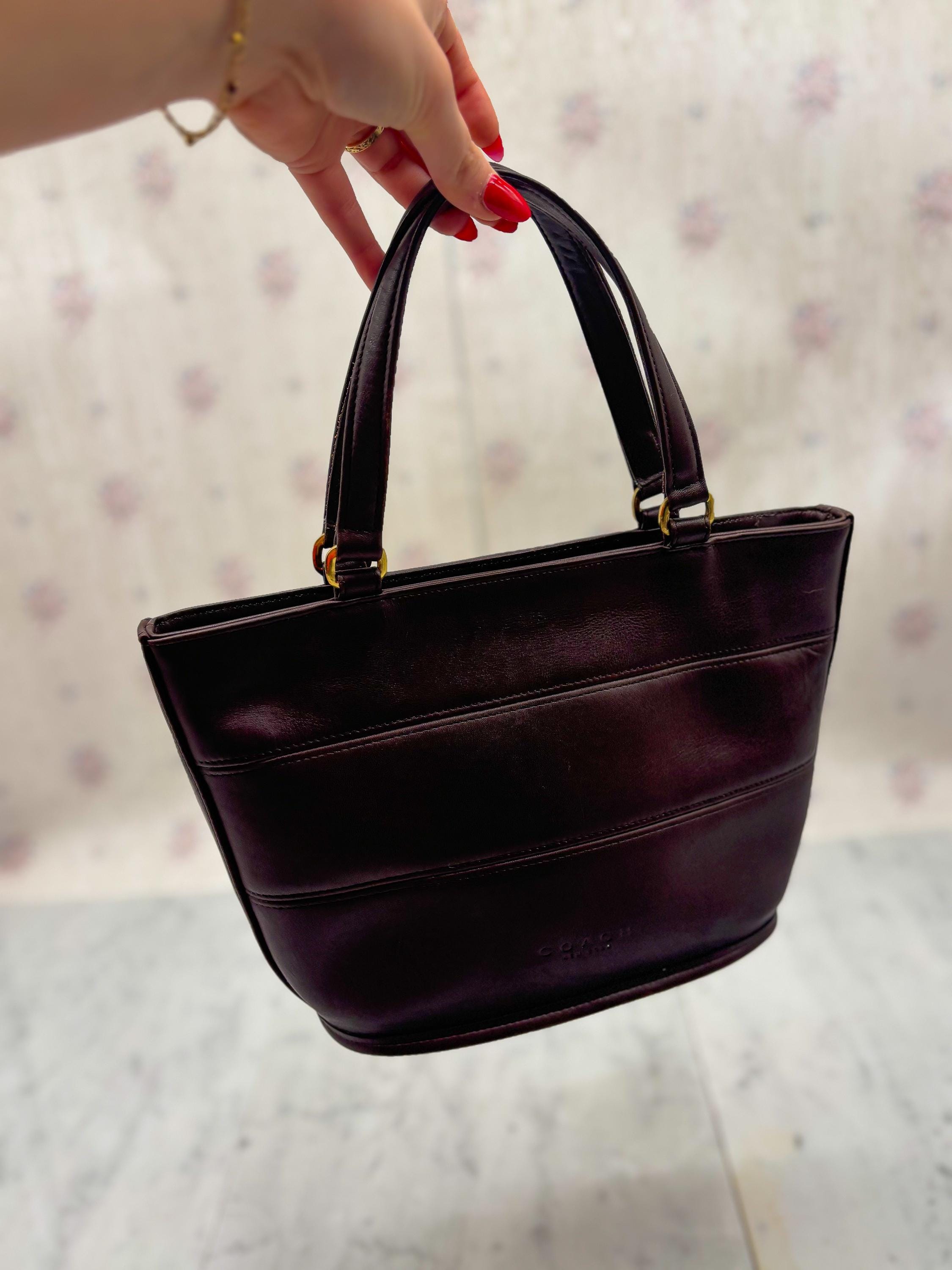 Vintage Coach Bucket Bag - Etsy Canada