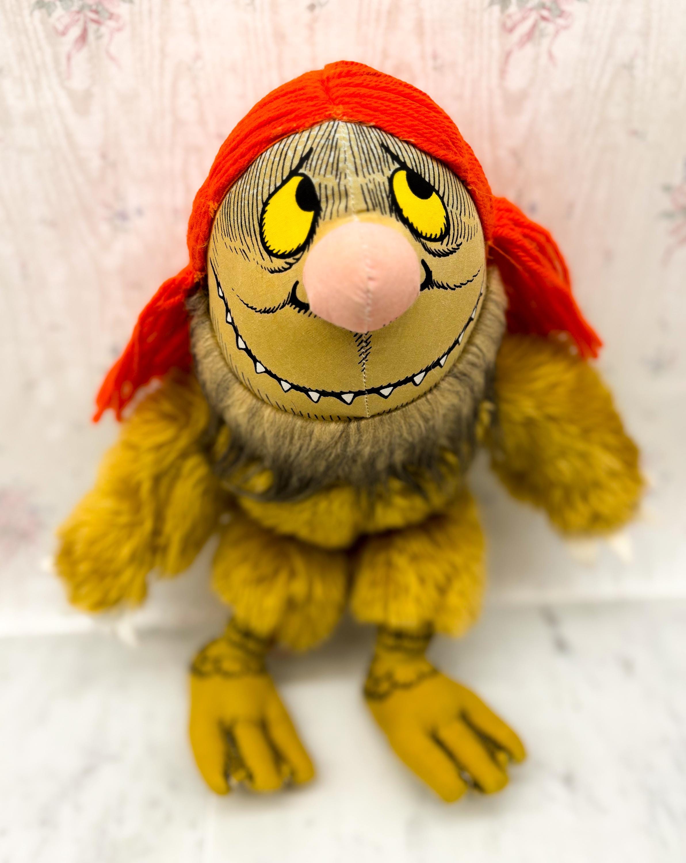 ヴィンテージ 1980年 かいじゅうたちのいるところ ぬいぐるみ：希少