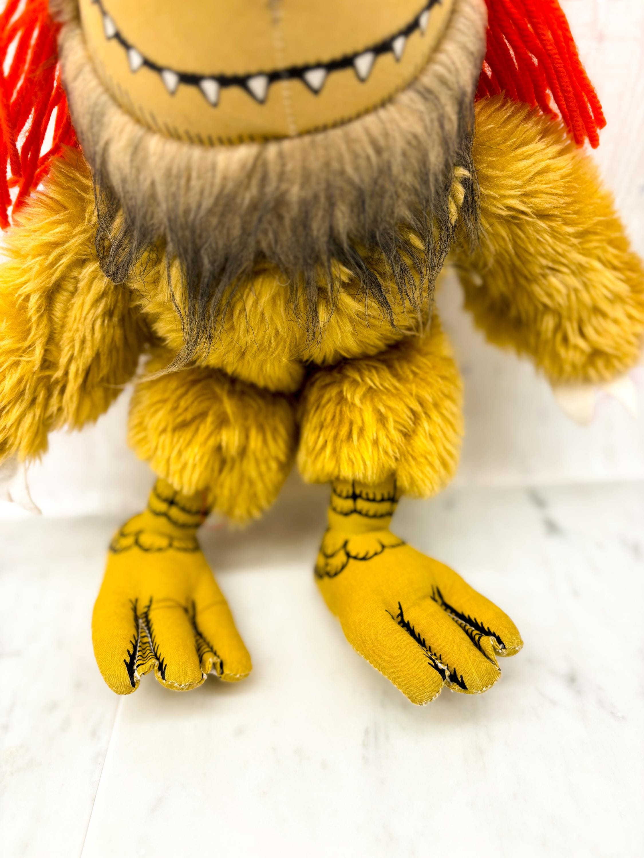 ヴィンテージ 1980年 かいじゅうたちのいるところ ぬいぐるみ：希少