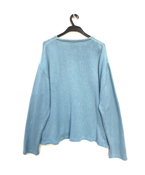baby blue fila sweatshirt