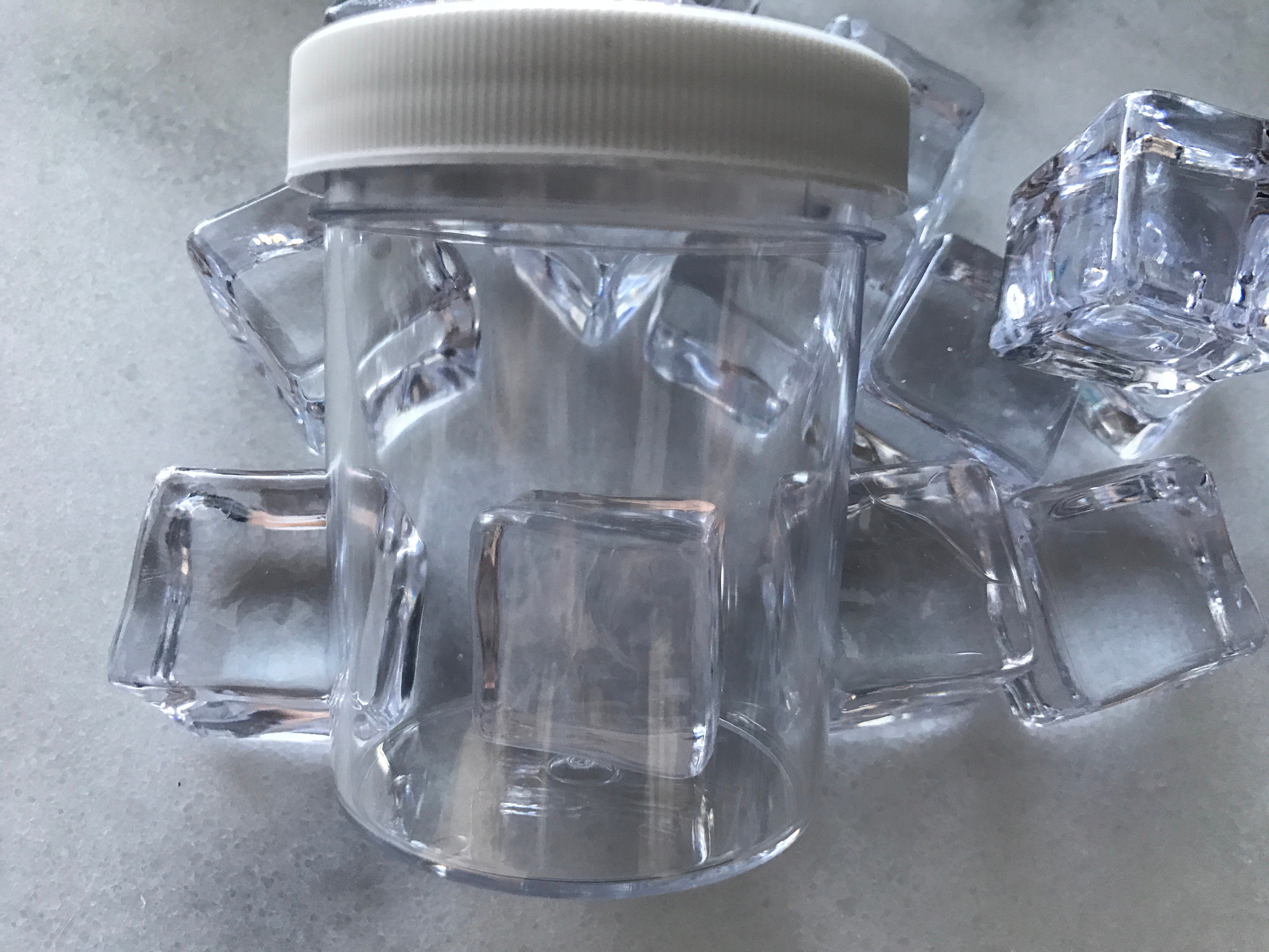 Ice Cubes Artificial Plastic Ice Cubes Fake Ice Cubes Etsy