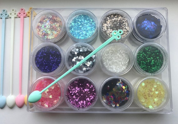 Glitter for Slime | Glitter Box | Holographic Glitter | FREE Glitter Spoon