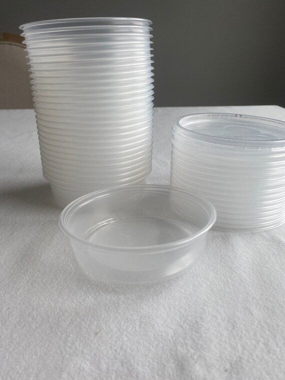 6oz,8oz,12oz,16oz,32oz Plastic Containers With Lids Slime