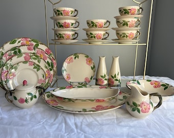 フランシスカンのデザートローズ - エステートセット - ヴィンテージ