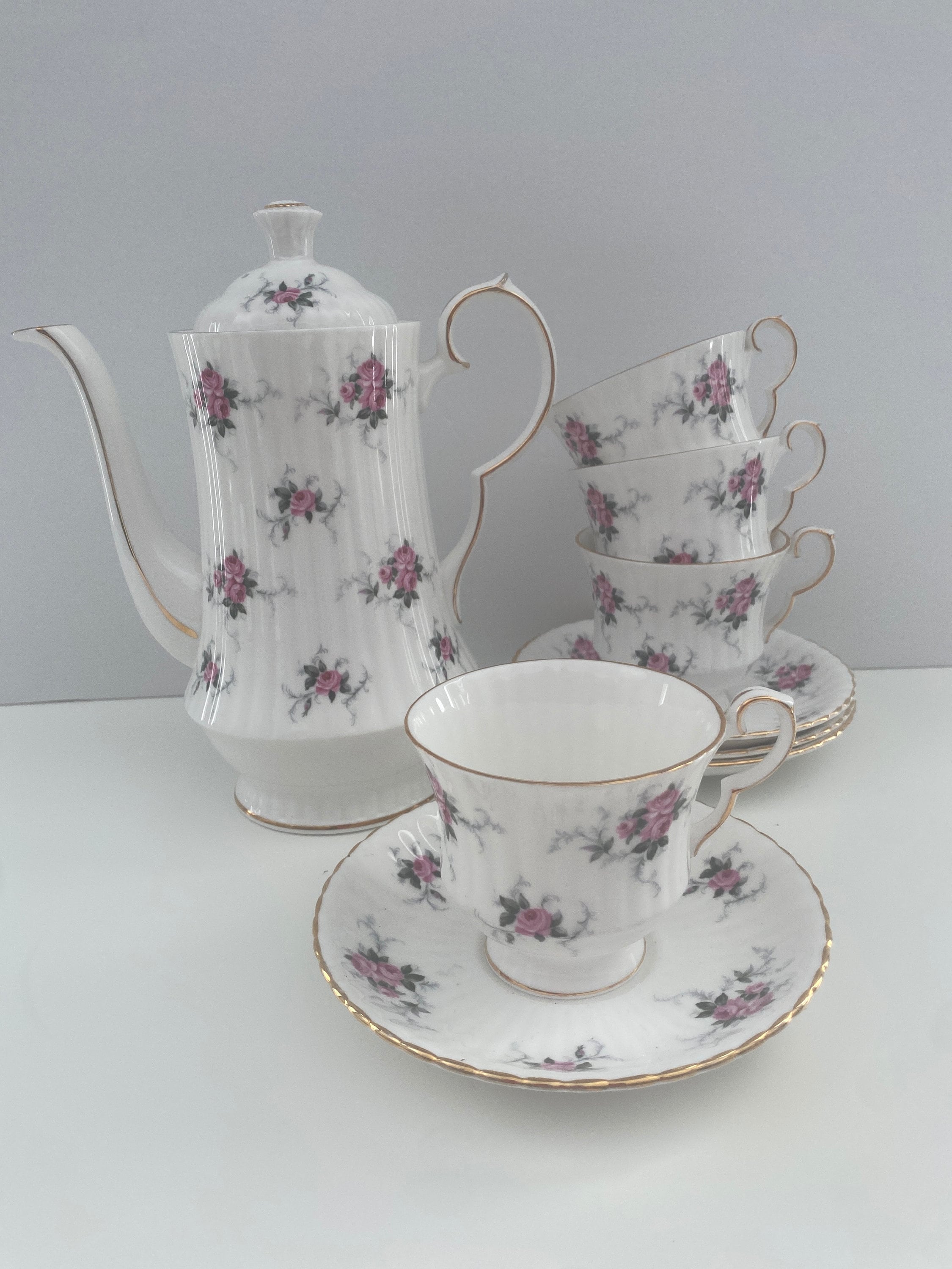 Vintage Teapot and Teacup Set / Princess House Tea Set / Etsy