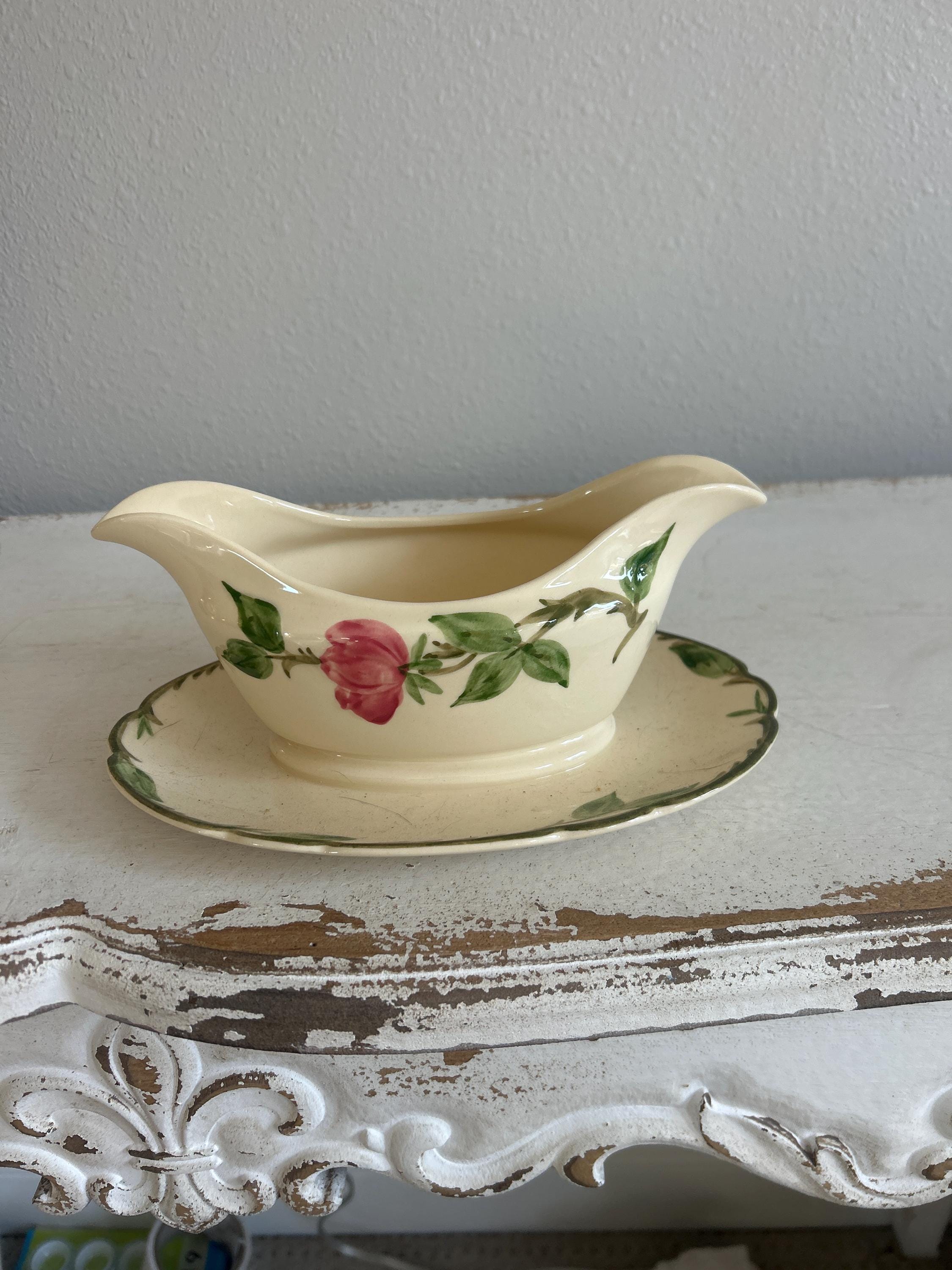 Vintage Franciscan Desert Rose China Set: 56-piece Hand-painted