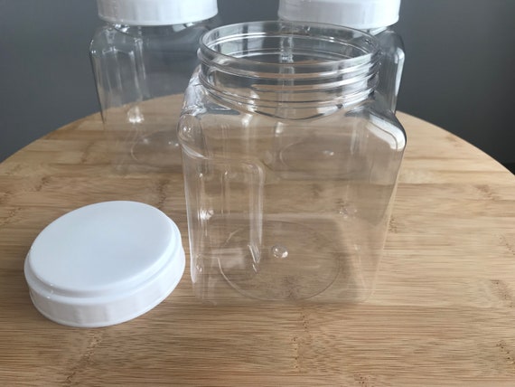 38oz. Plastic Bottle Container Plastic Jar With Lid Plastic Canister 