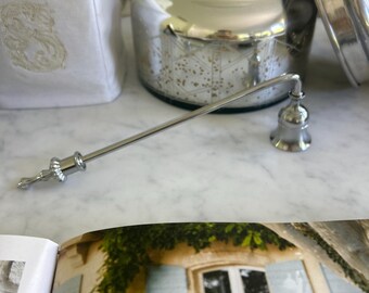 Candle Snuffer / Silver Candle Snuffer. Home Decor