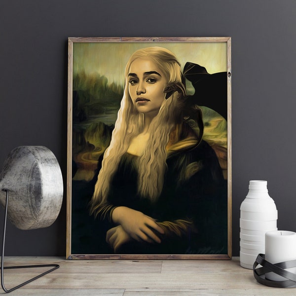 The Mona "Leesi" (Créateur Original) | Poster 304 x 457 mm (papier matte)