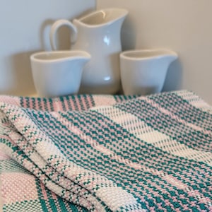 Houndstooth Plain Tea Towel Rigid Heddle Weaving Pattern