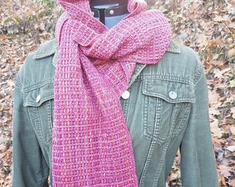 Malabrigo Waffle Weave Scarf Pattern for the Rigid Heddle