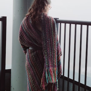 Big Cozy Wrap Rigid Heddle Weaving Pattern