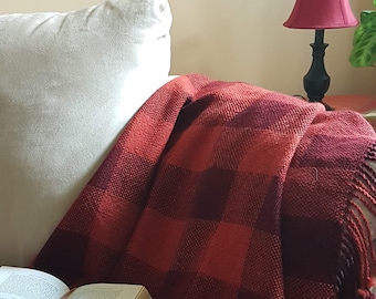 Double Weave Rigid heddle Pattern- Multi-purpose Glamping Blanket