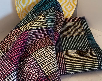 Colour and Chenille Towels Rigid Heddle Weaving Pattern