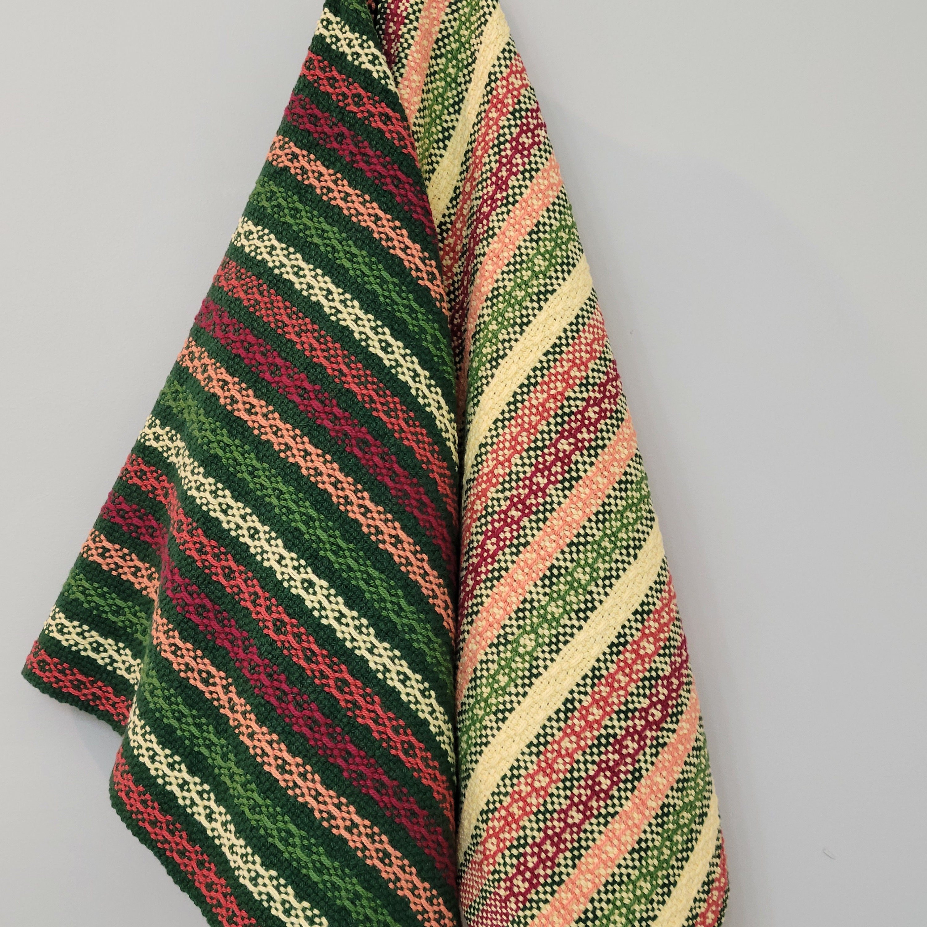 Surprise Twill Tea Towel Rigid Heddle Pattern