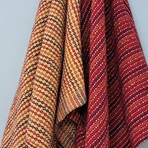 Bumberet Inspired Tea Towel Rigid Heddle Weaving Pattern