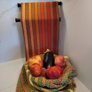 Stash Buster Tea Towel Rigid Heddle Weaving Pattern