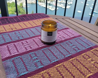 Around the Block Tea Towel Rigid Heddle Weaving Pattern