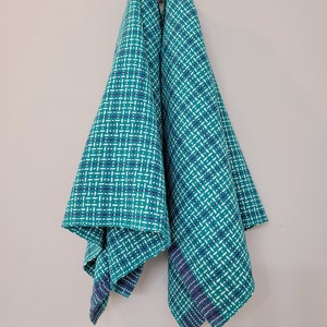 TicTacToe Tea Towel Pattern for the Rigid Heddle