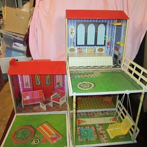 Vintage Barbie 1970s Lively Livin House