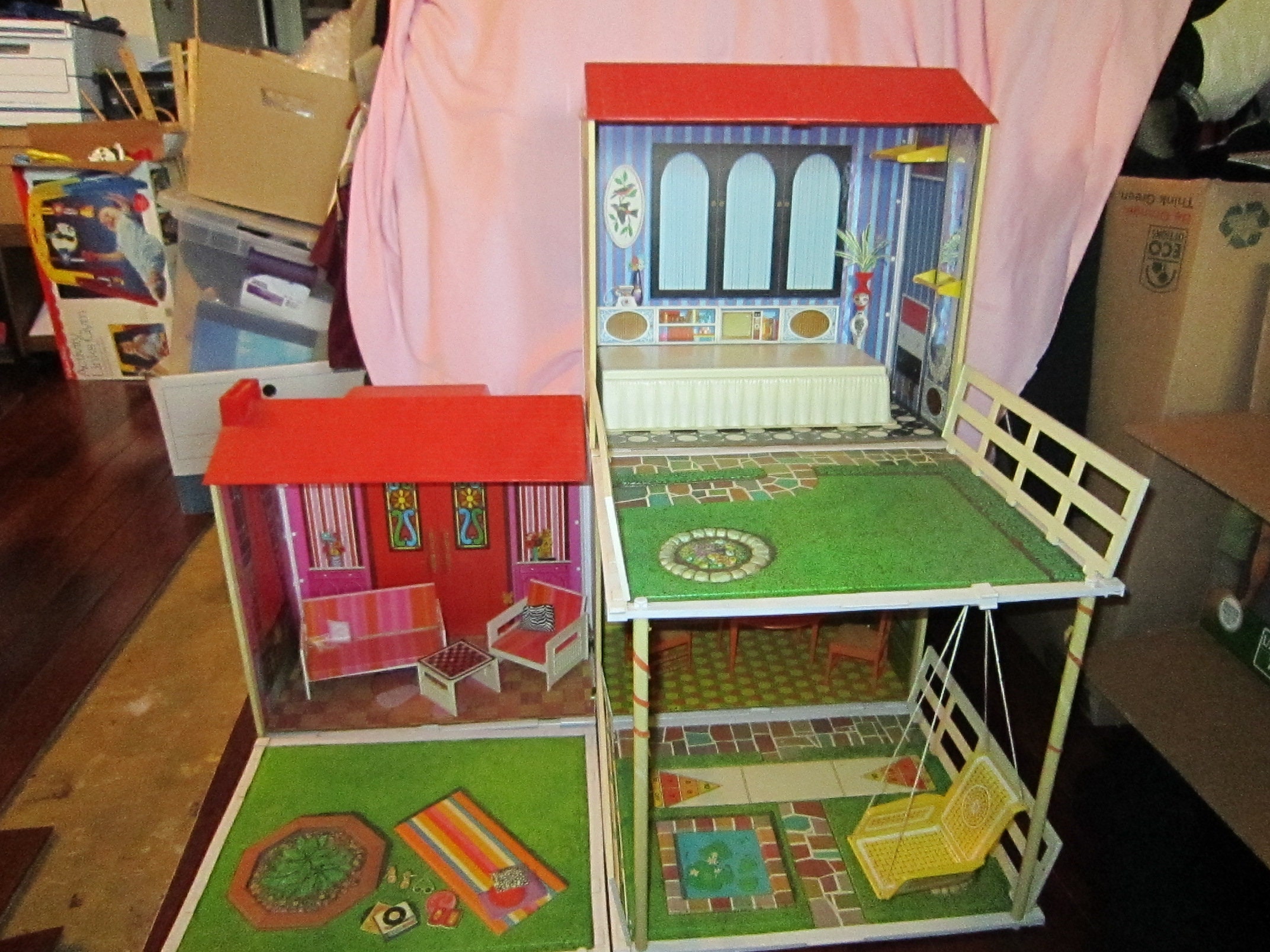 Vintage Barbie 1970s Lively Livin House Etsy
