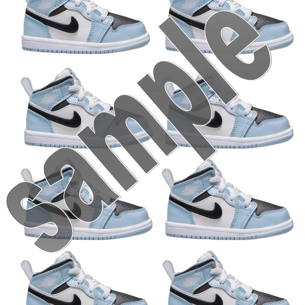 Sneaker Party Blue (You Print Digital Download)