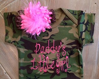 pink camo outfits for babies