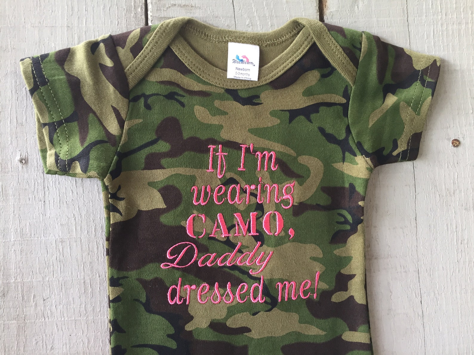 Camouflage Clothing Baby Girls' Clothing Camo Baby Baby Etsy